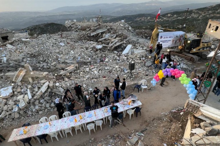 إفطار جماعي في بلدة كفر شوبا .. إعادة الحياة إلى قرى الجنوب المدمرة