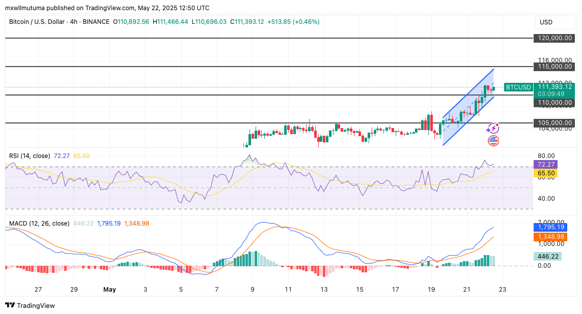 سعر البيتكوين يرتفع بعد 110 ألف دولار ؛ إلى أي مدى يمكن أن يمتد هذا الجري الثور؟ 1