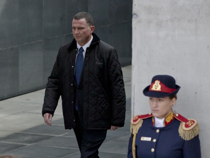 استدعاء الاحتياط الإسرائيلي تحت المجهر.. مناورة سياسية أم ضرورة حربية؟ 3 Israel's Knesset speaker Yuli Edelstein walks during Holocaust Remembrance Day commemorations at the Holocaust memorial, in Bucharest, Romania, Thursday, Oct. 8, 2015. About 280,000 Romanian Jews and 11,000 Romanian Roma, or Gypsies, were deported and killed during WWII when Romania was ruled by a pro-nazi regime. About 6,000 Jews live in Romania today, compared to 800,000 before WWII. (AP Photo/Vadim Ghirda)
