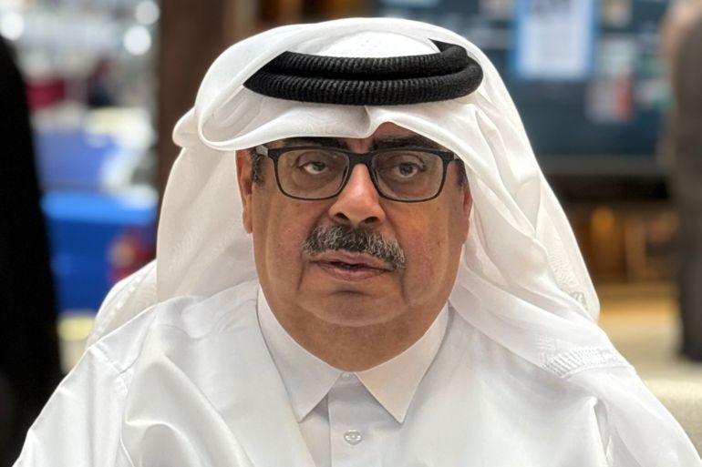 تراث متجذر وهوية لا تغيب.. معرض الدوحة للكتاب يحتفي بفلسطين 2 3- إبراهيم البوهاشم: الثقافة الفلسطينية مخزون هائل من الإبداع الإنساني الذي تجاوز حدود الجغرافيا(الجزيرة)
