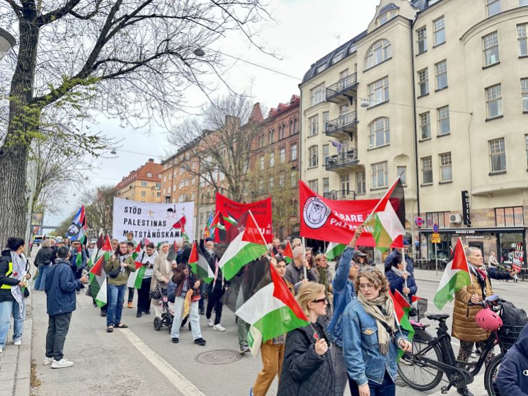 في عيد العمال.. مظاهرات نقابية واشتباكات ومطالب بتحسين الأجور 3 International Labour Day in Sweden