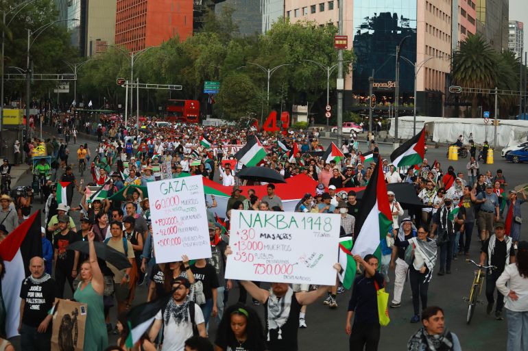 مظاهرات حاشدة في مدن عربية وعالمية دعما لفلسطين 1