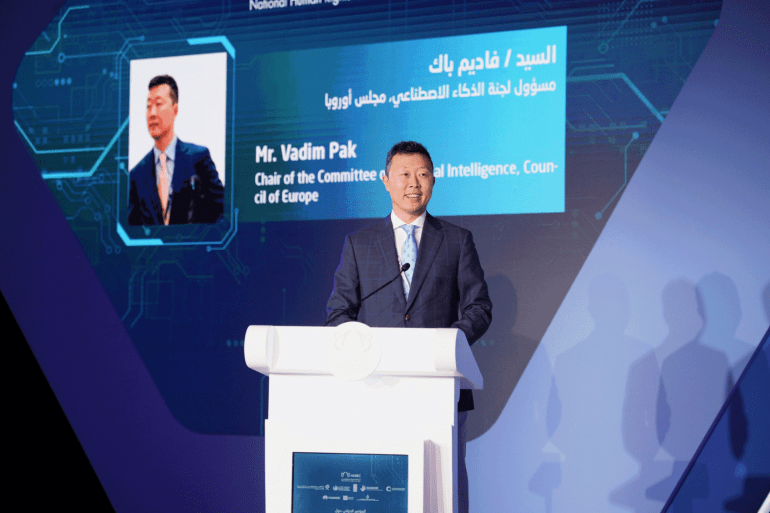 مؤتمر الذكاء الاصطناعي في الدوحة: لا لتدمير التكنلوجيا لكرامة الإنسان وقيمه 1 فاديم باك: نواجه اليوم مخاطر حقيقية إذا لم يتم استخدام هذه التقنيات ضمن إطار قانوني وأخلاقي صارم – الجزيرة.
