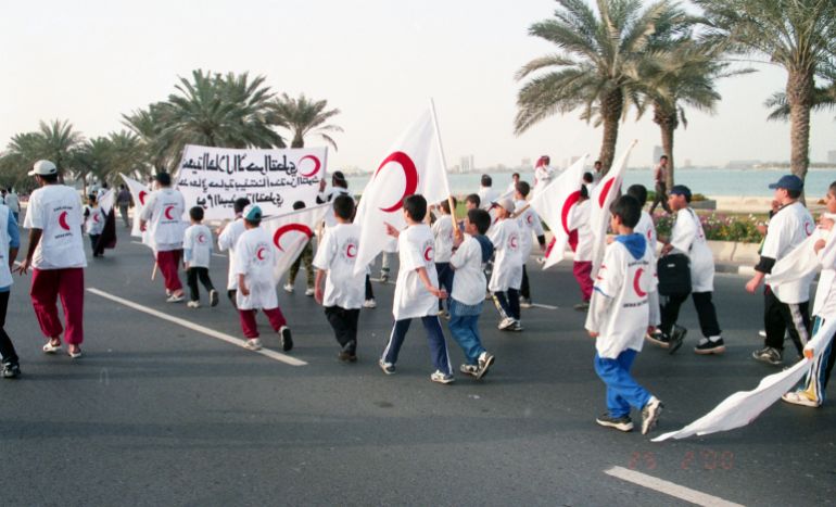 الهلال الأحمر القطري.. رسالة وتاريخ وإنجازات 4 _فعاليات متعددة ينظمها الهلال الأحمر لنشر ثقافة التطوع