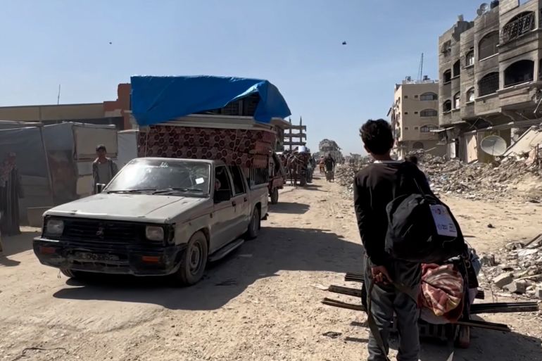 نزوح جماعي من شمال غزة بعد مجازر إسرائيلية 5 نزحت عائلات بأكملها من مدينة بيت لاهيا شمال قطاع غزة