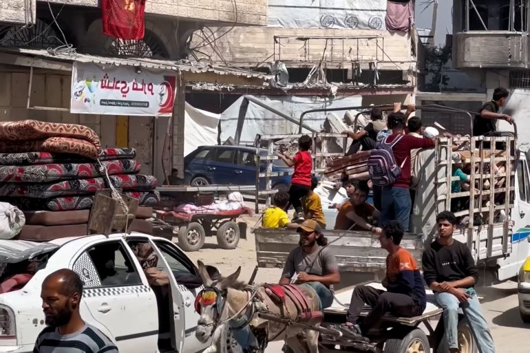 نزوح جماعي من شمال غزة بعد مجازر إسرائيلية 1 نزحت عائلات بأكملها من مدينة بيت لاهيا شمال قطاع غزة