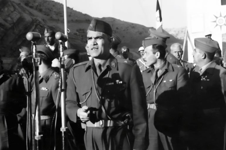 خفايا مذبحة الموصل وأسباب فشل انقلاب عبد الوهاب الشواف 3 Iraqi Prime Minister Abd al-Karim Qasim (Abdul Karim Kassem) speaks at a press conference in November 1961. (Photo by Paul Popper/Popperfoto via Getty Images/Getty Images)