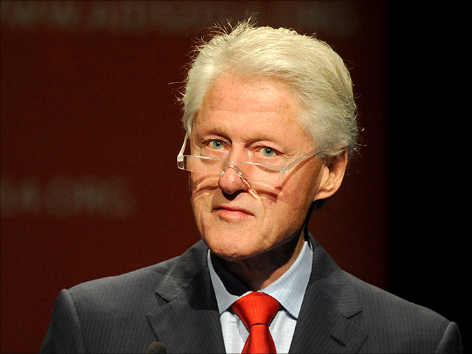 من المهربين إلى الخونة.. 10 قرارات عفو رئاسية مدهشة في تاريخ أميركا 5 epa04326977 Former US President Bill Clinton during his speech at the 2014 International AIDS Conference, in Melbourne, Australia, 23 July 2014. Danish researchers said on 22 July they had been able to activate hidden HIV-infected cells using a cancer drug, making it easier to then kill the virus in the body