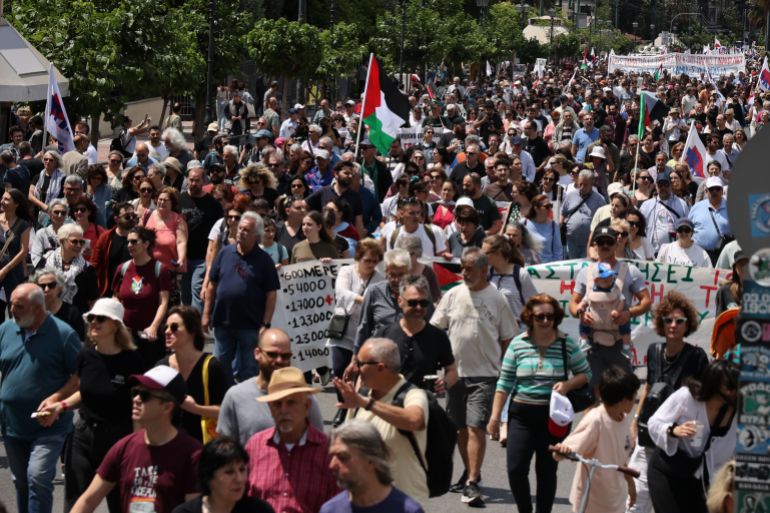 المظاهرات العالمية تتواصل تضامنا مع الشعب الفلسطيني بغزة 1