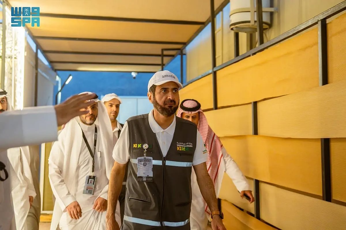 وزير الحج والعمرة يتفقد المشاعر المقدسة ويطّلع على جاهزية مشعر عرفات 1